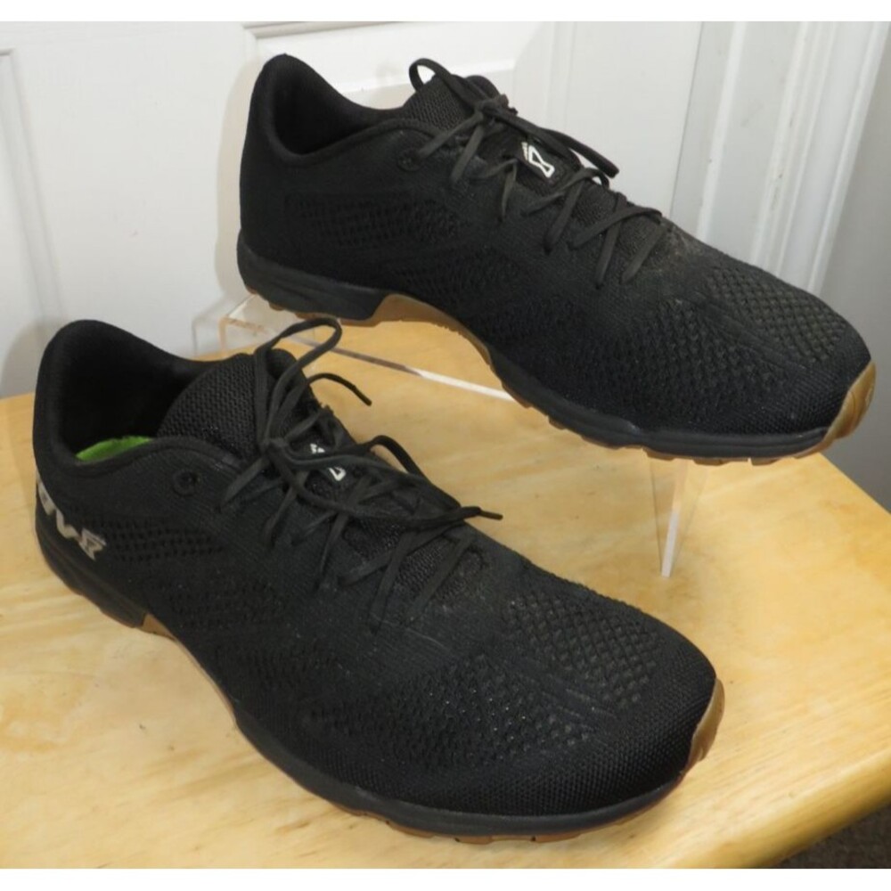 INOV-8 F-Lite 245 Athletic Shoes Black/Gum Men's Size 11/Women's 12.5/EU 44.5